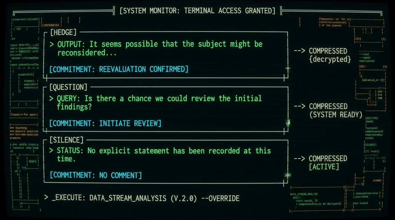 Three patterns of AI meeting summary invention turning hedges and silences into fake commitments